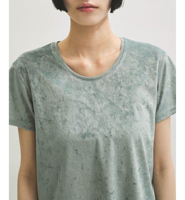ADAM ET ROPE'「クラッシュベロアTEE」|Tシャツ・カットソー|