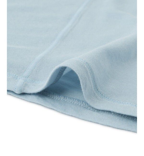 ADAM ET ROPE'「【サステナブル】エアリーシアーカフスカットソー」|Tシャツ・カットソー|