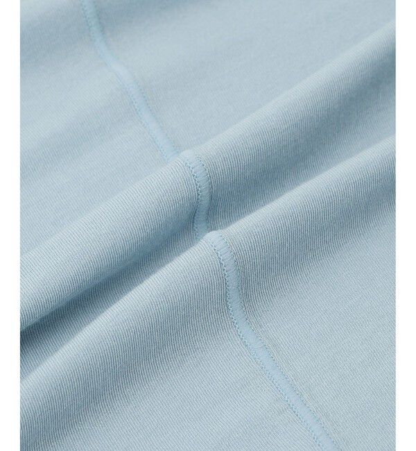 ADAM ET ROPE'「【サステナブル】エアリーシアーカフスカットソー」|Tシャツ・カットソー|