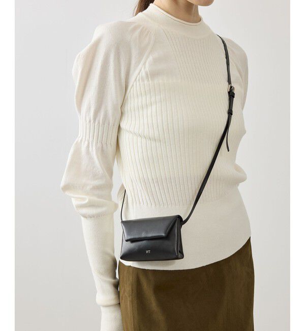 ADAM ET ROPE'「【PFT】Roll Flap mini Pouch」|ポーチ|