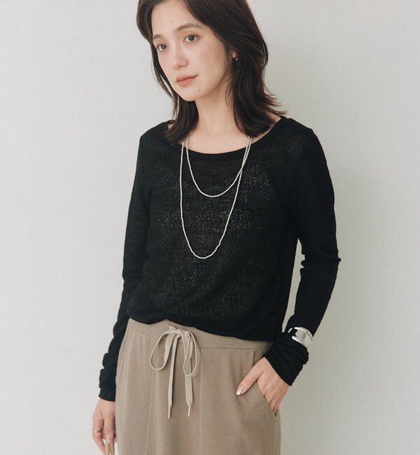  「ウールレーシーロンTee」|Tシャツ・カットソー|