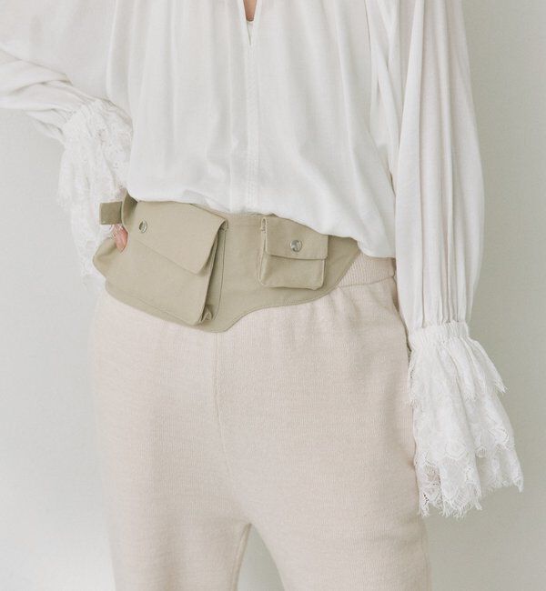  「【a Nice】ダッグコットンベルトバッグ」|その他|