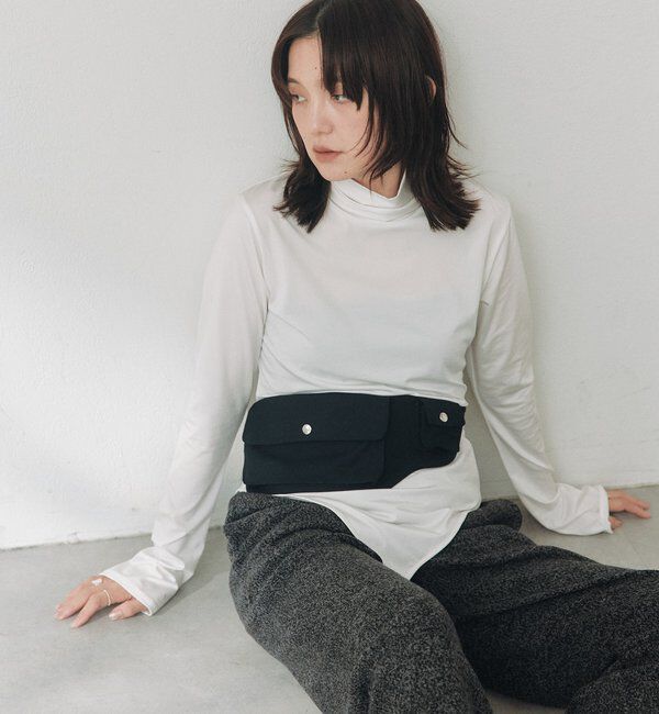  「【a Nice】ダッグコットンベルトバッグ」|その他|