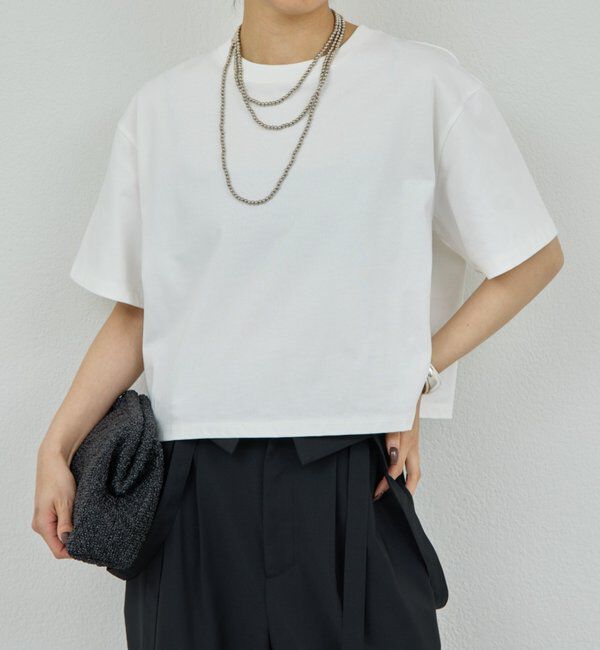  「クロップドTee」|Tシャツ・カットソー|