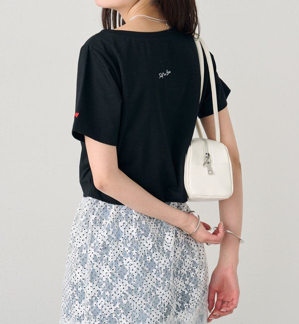  「バックロゴプリントちびTシャツ」|Tシャツ・カットソー|