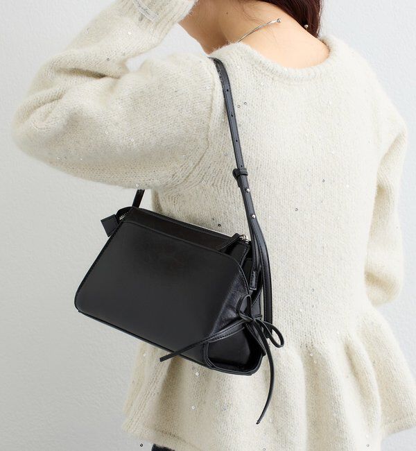  「リボンポケットショルダーバッグ」|トートバッグ|