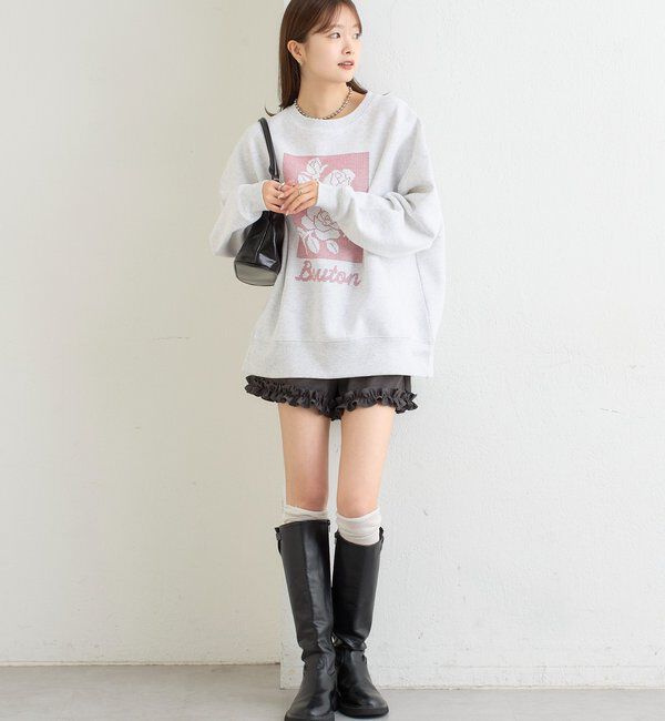  「クロスステッチプリントスウェット」|Tシャツ・カットソー|
