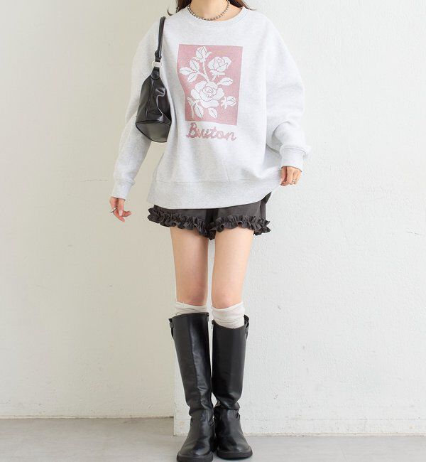  「クロスステッチプリントスウェット」|Tシャツ・カットソー|