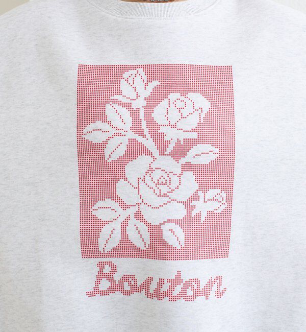  「クロスステッチプリントスウェット」|Tシャツ・カットソー|