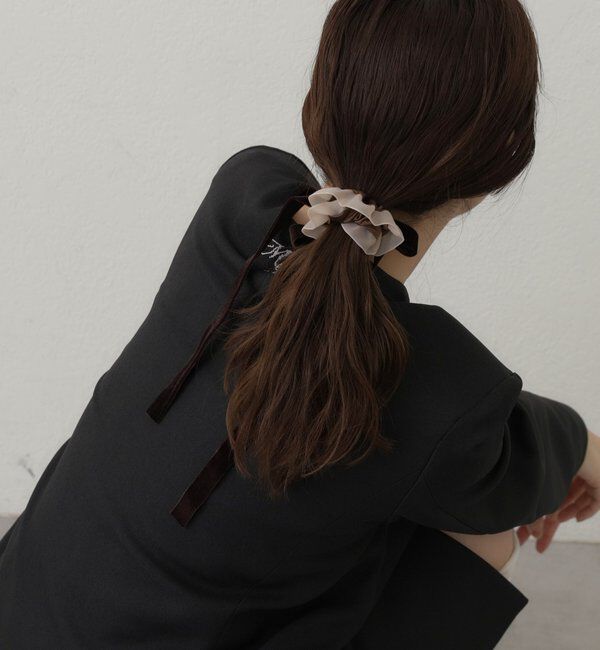  「フリルベロアリボンシュシュ」|その他|