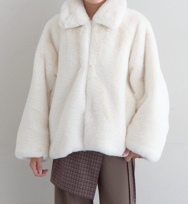  「【一部店舗限定入荷アイテム】エコファーコート」|その他|