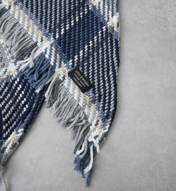 collex「【John Branigan/ジョンブラニガン】CHECK SHAWL チェック」|マフラー|