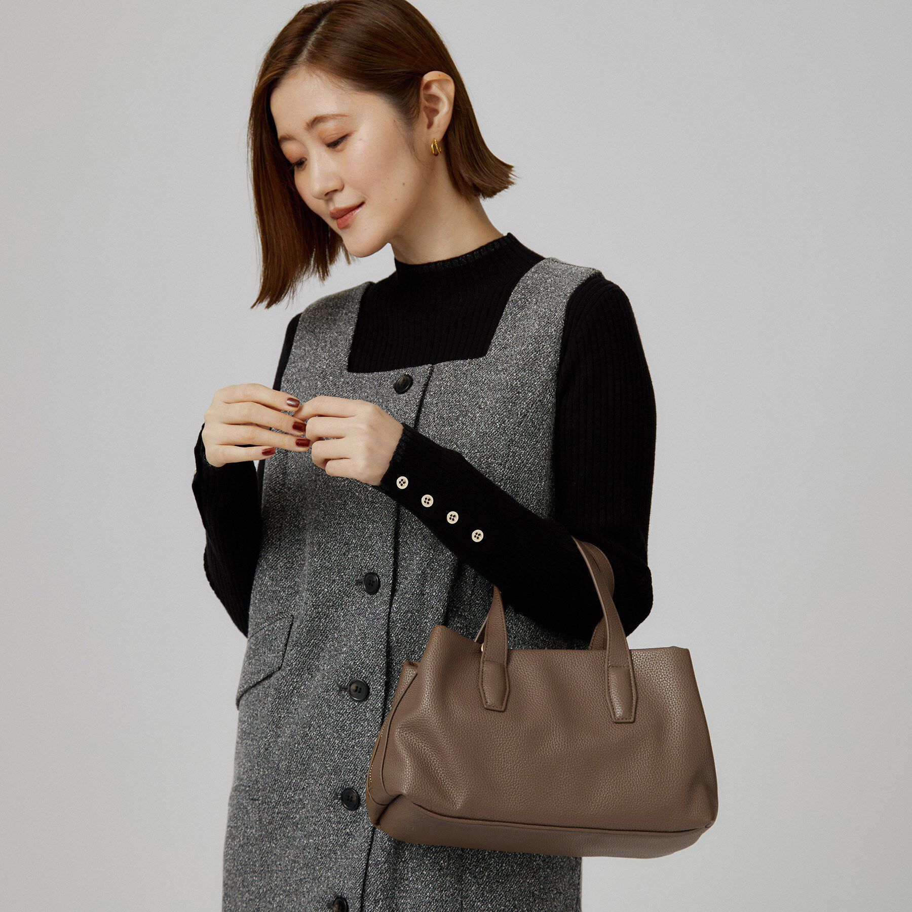 grove「アオリ2WAYボストン」|ボストンバッグ|