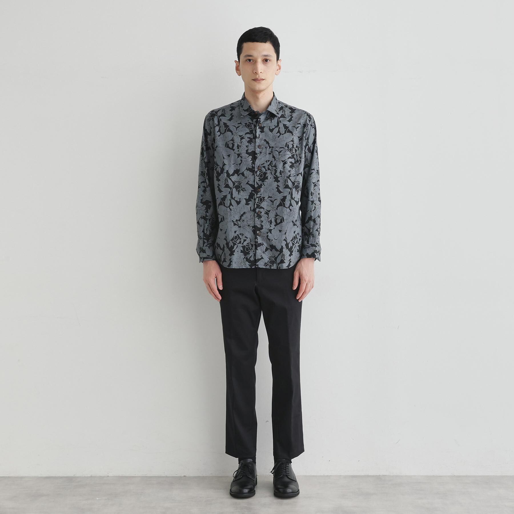 TAKEO KIKUCHI「【LIMITED】フラワープリント長袖シャツ」|シャツ・ブラウス|