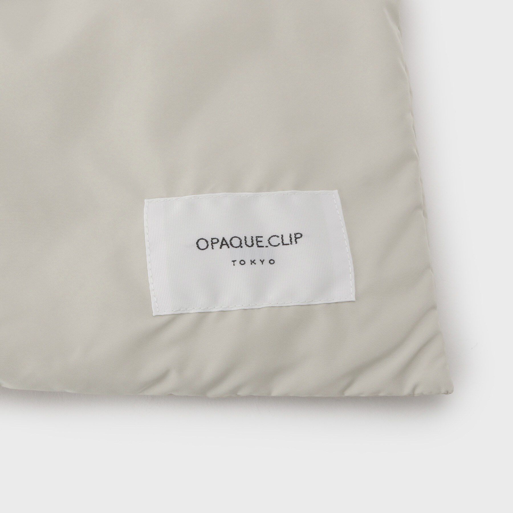 OPAQUE.CLIP「【ポケッタブル／ポケット付き】パフィーストール」|ストール|