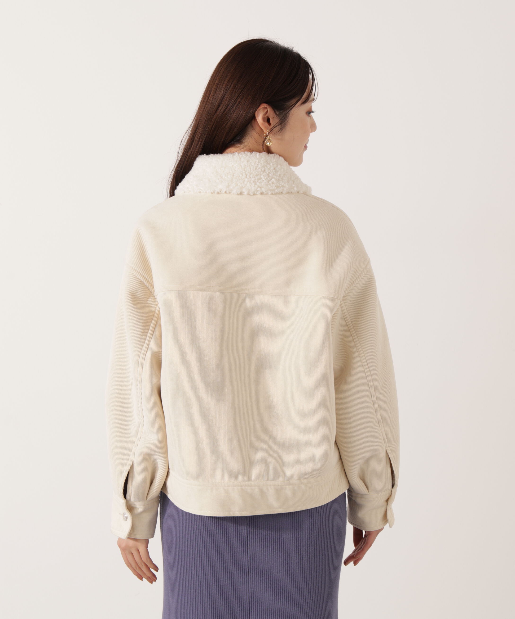 PROPORTION BODY DRESSING「コーデュロイブルゾン 25AW」|ブルゾン・スタジャン|