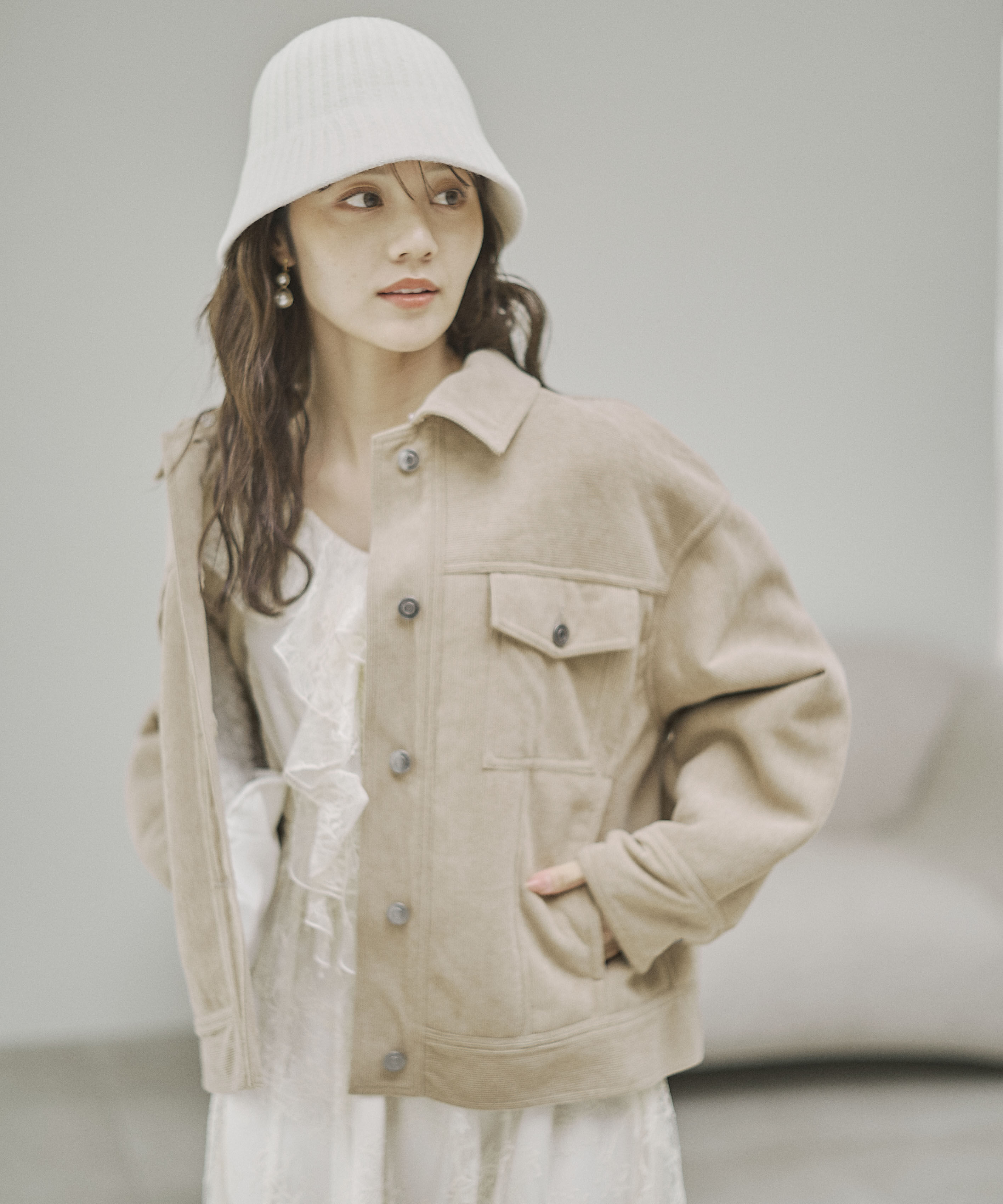 PROPORTION BODY DRESSING「コーデュロイブルゾン 25AW」|ブルゾン・スタジャン|