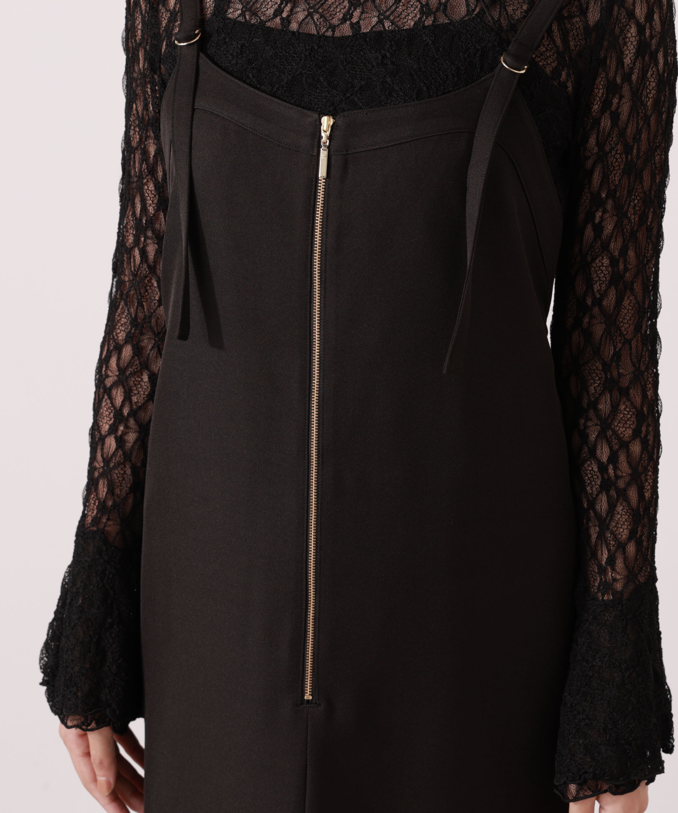 PROPORTION BODY DRESSING「フロントファスナーナロージャンスカ」|ワンピース|