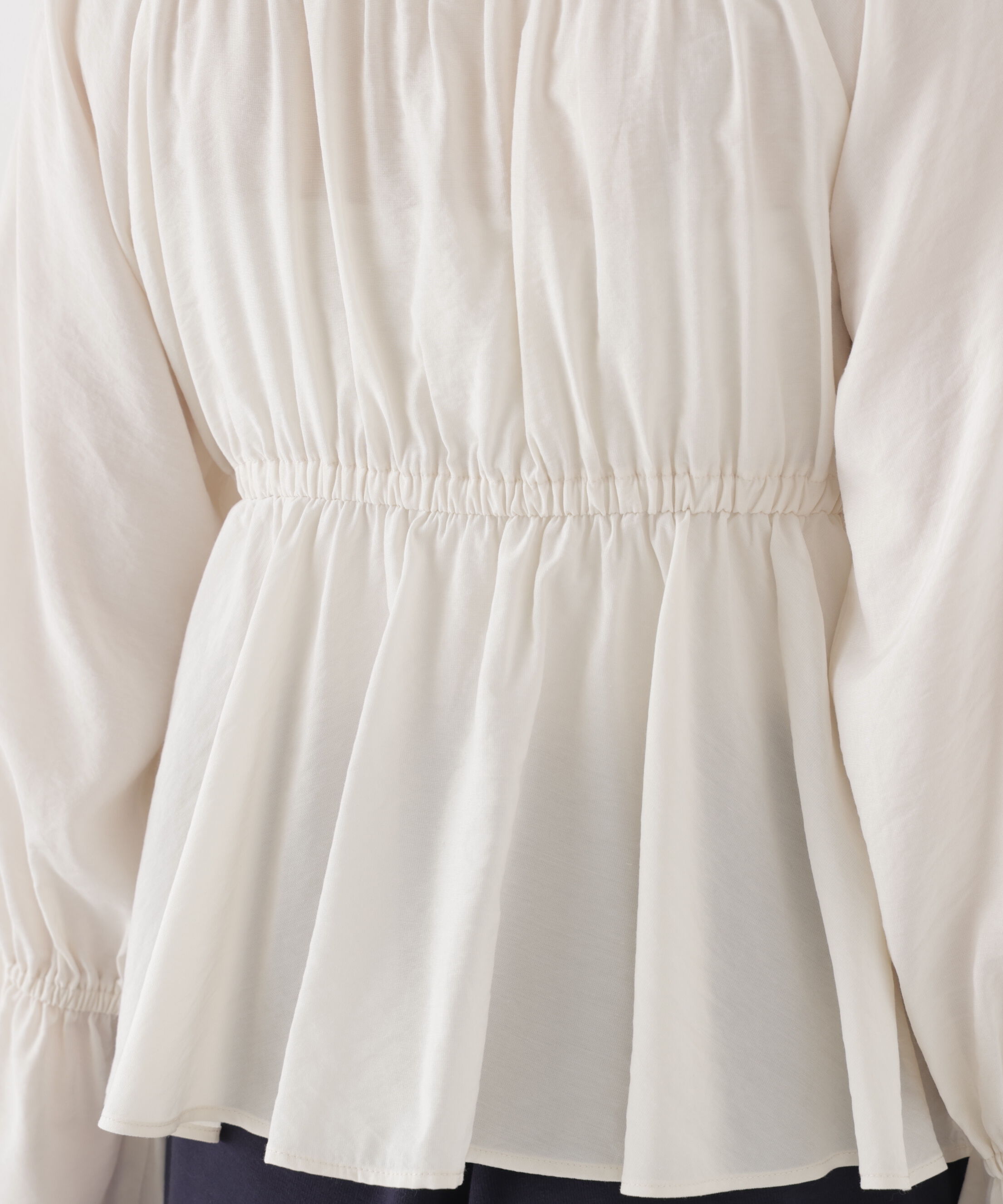 PROPORTION BODY DRESSING「＜a/mie＞ボリュームフリルブラウス」|シャツ・ブラウス|