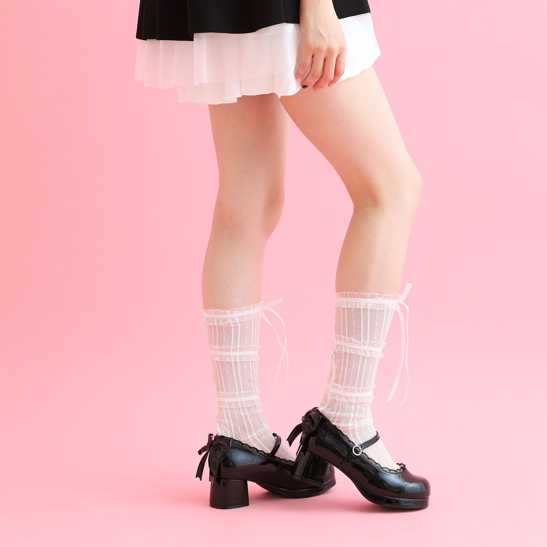 csT&P「夢見るシリーズあしながリボンパンプス」|パンプス|