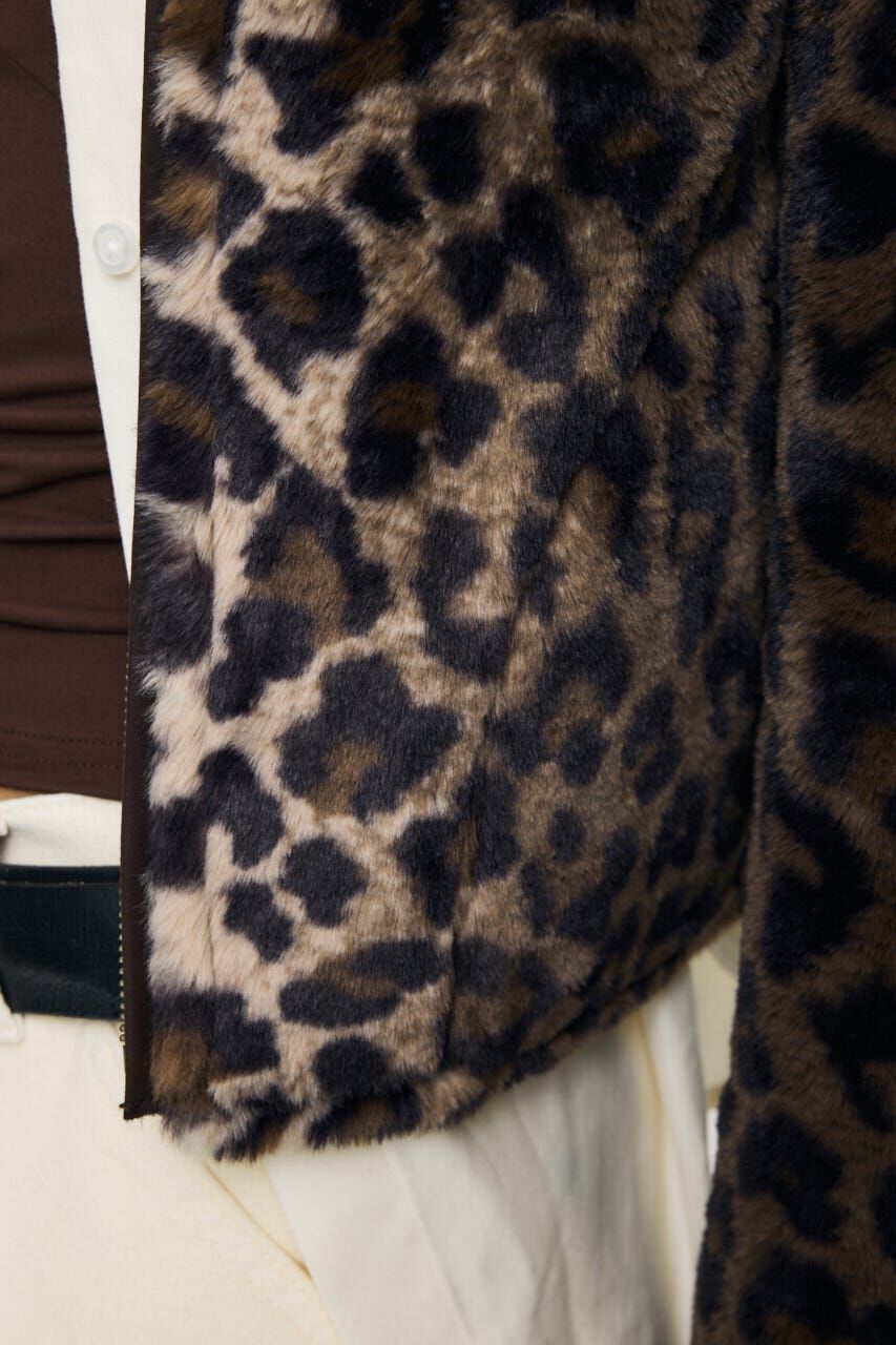 MOUSSY「REVERSIBLE CURLY FUR ジャケット」|ブルゾン・スタジャン|