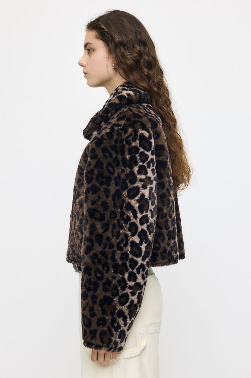 MOUSSY「REVERSIBLE CURLY FUR ジャケット」|ブルゾン・スタジャン|