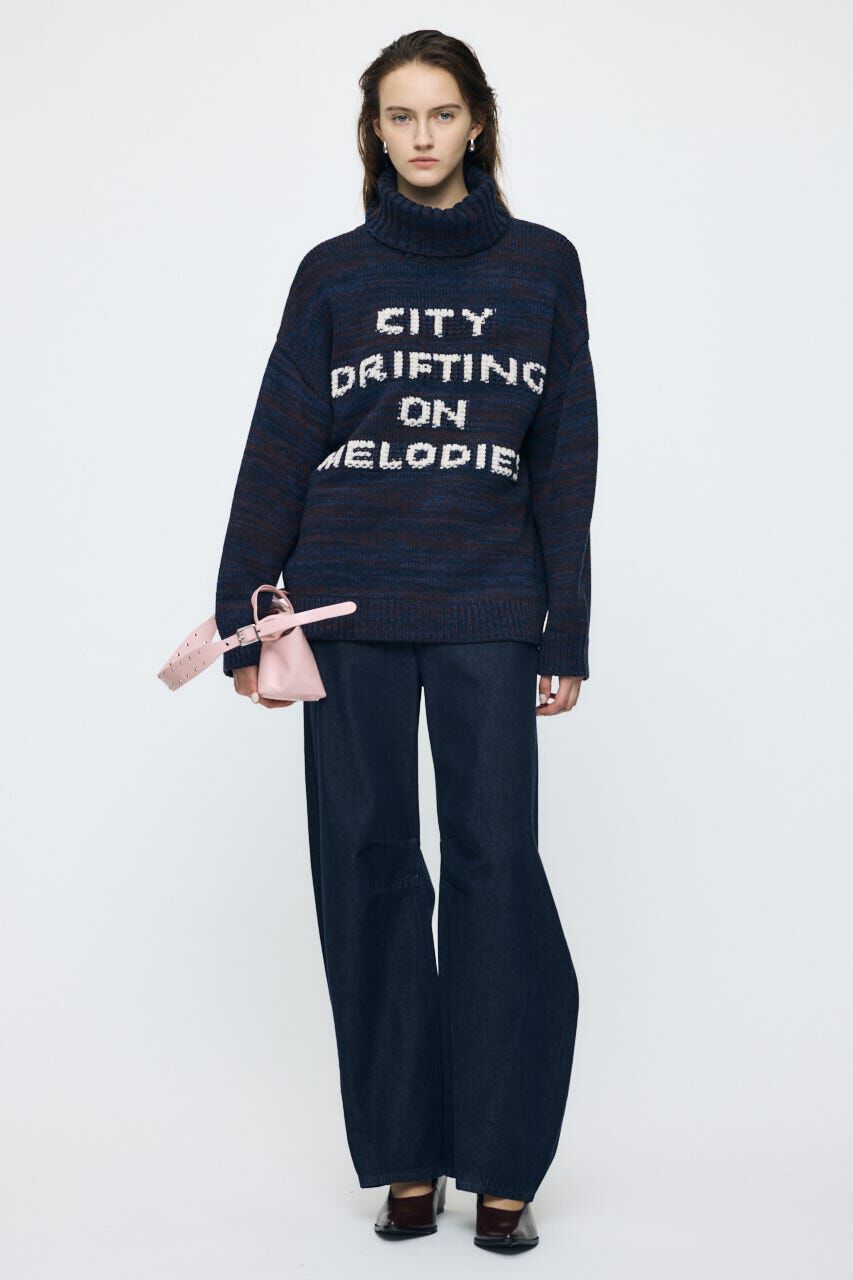 MOUSSY「LETTERED セーター」|ニット・セーター|