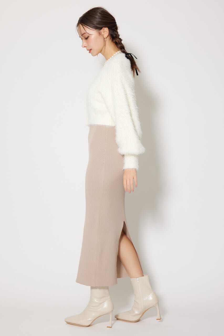 rienda「シャギーカーデセットワンピース」|ワンピース|