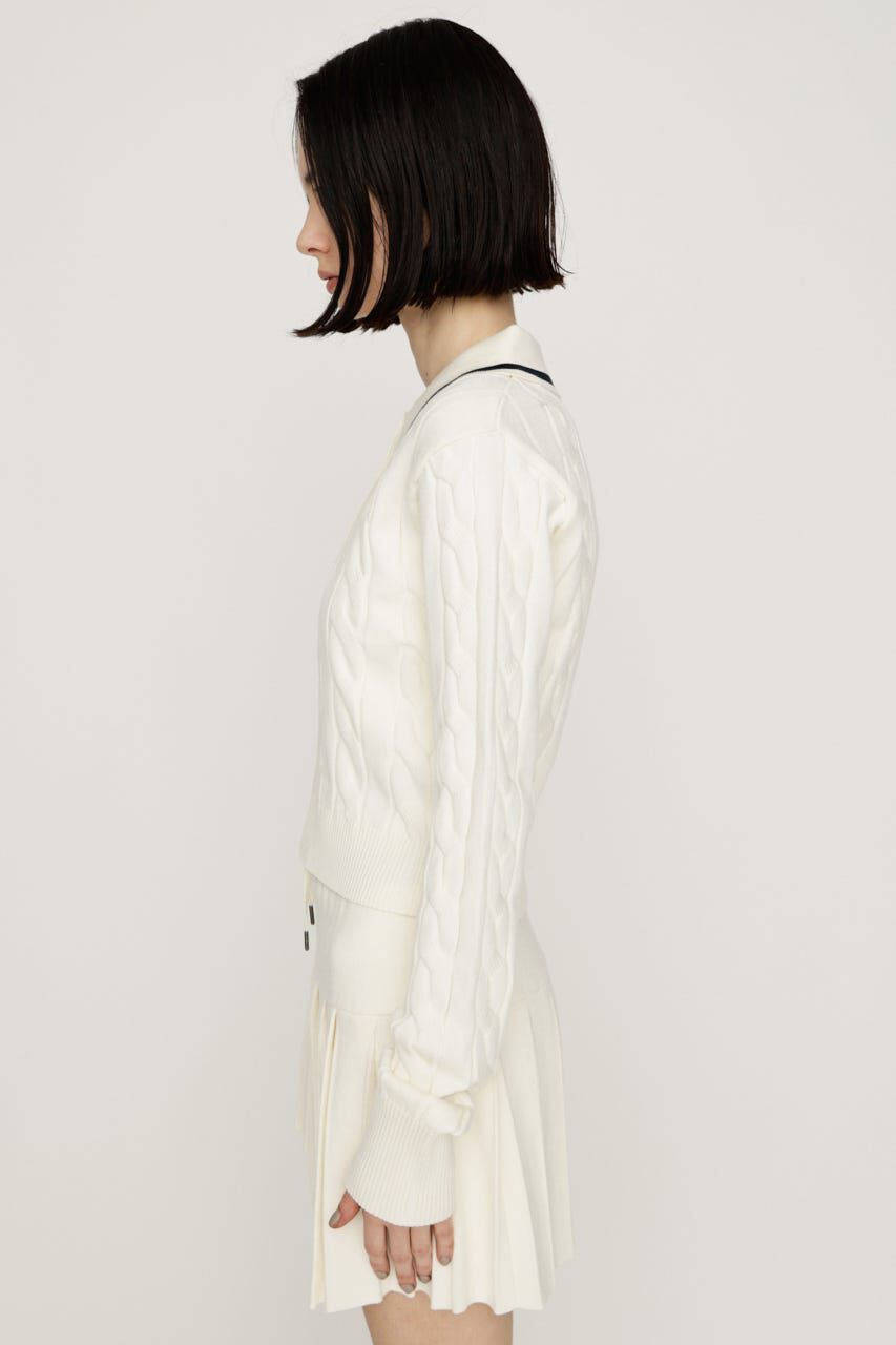 SLY「CABLE KNIT SET UP」|ワンピース|