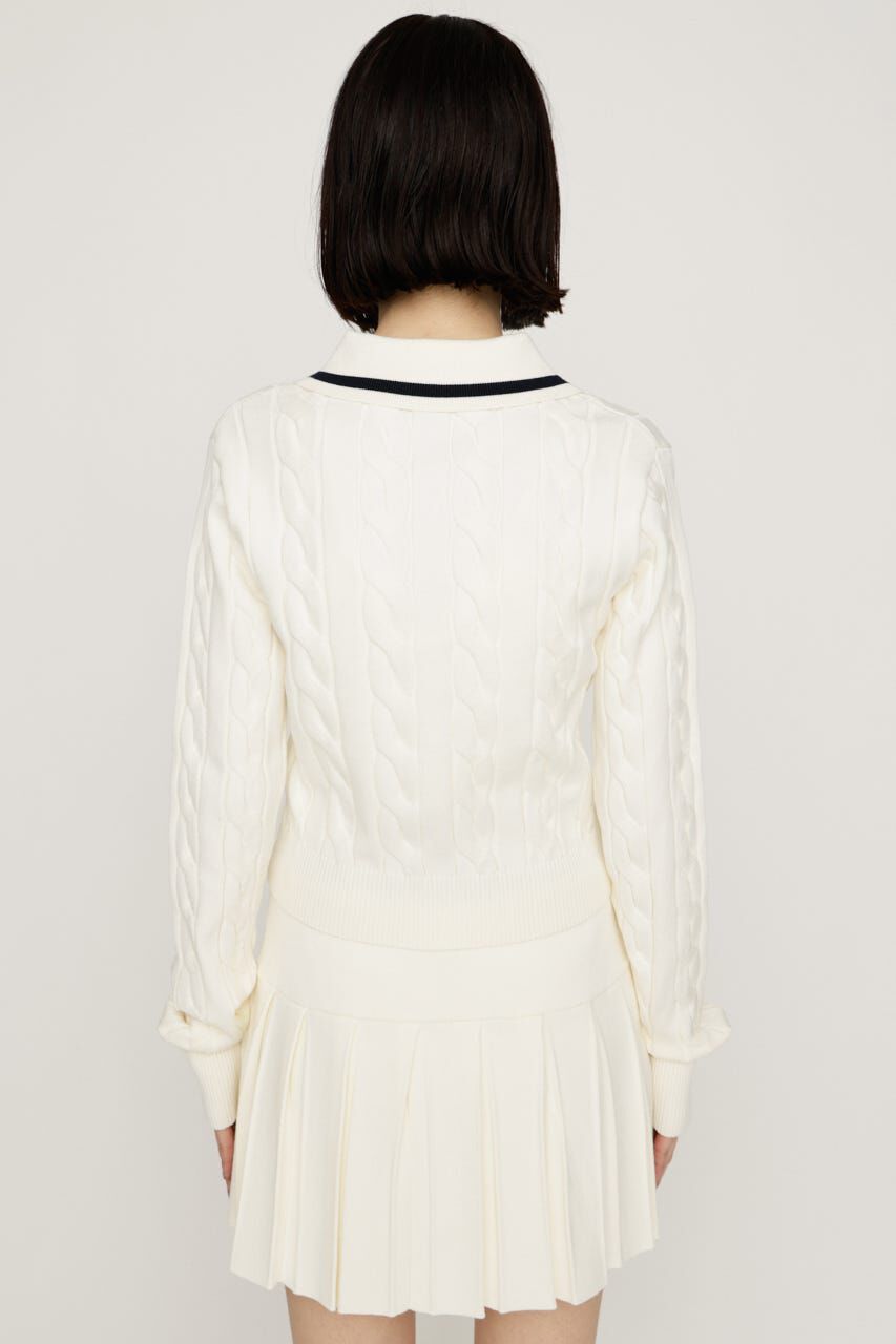 SLY「CABLE KNIT SET UP」|ワンピース|