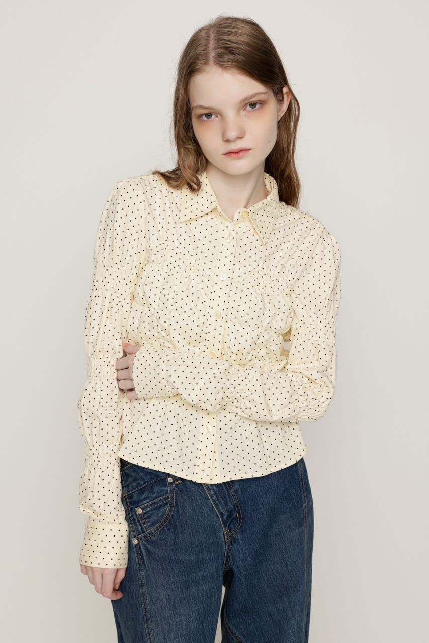 SLY「RANDOM SHIRRING CUT トップス」|シャツ・ブラウス|IVOY3