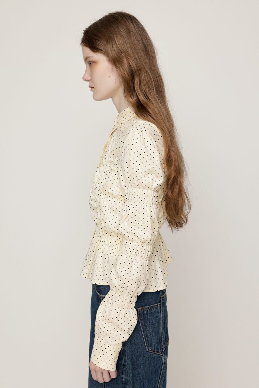 SLY「RANDOM SHIRRING CUT トップス」|シャツ・ブラウス|