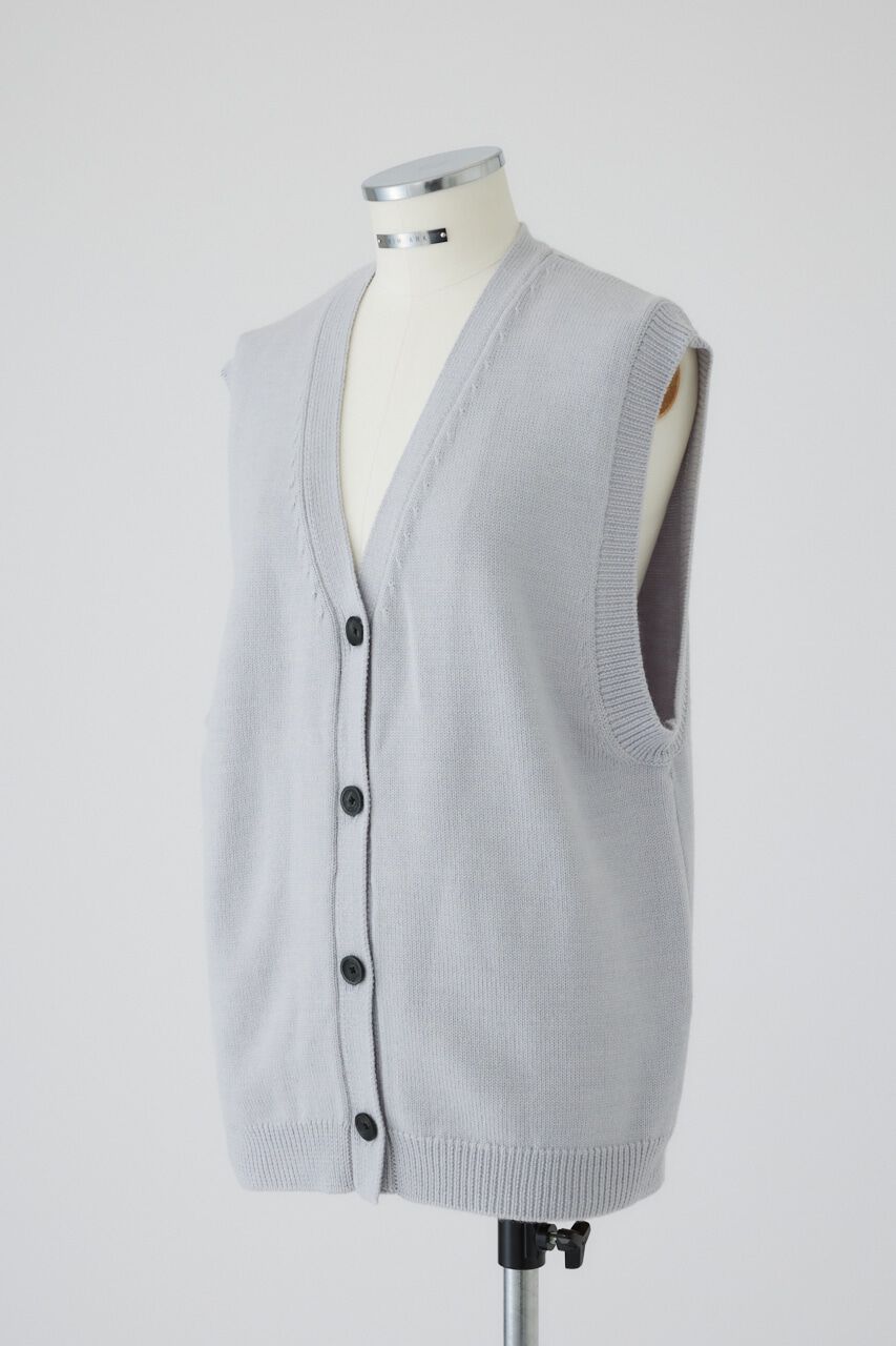 RIM.ARK 「4type long knit vest」|ダウンベスト・ベスト|