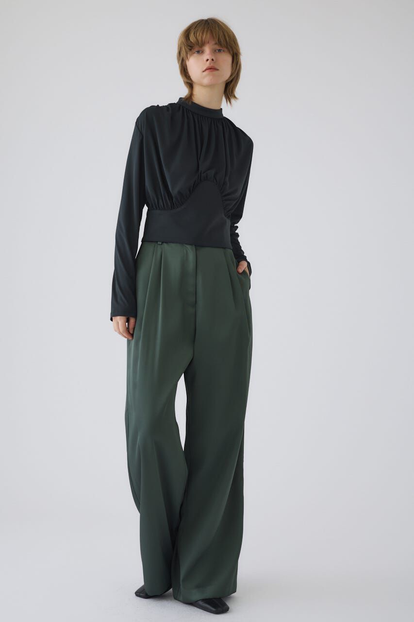 RIM.ARK 「Hidden detail drape tops」|Tシャツ・カットソー|