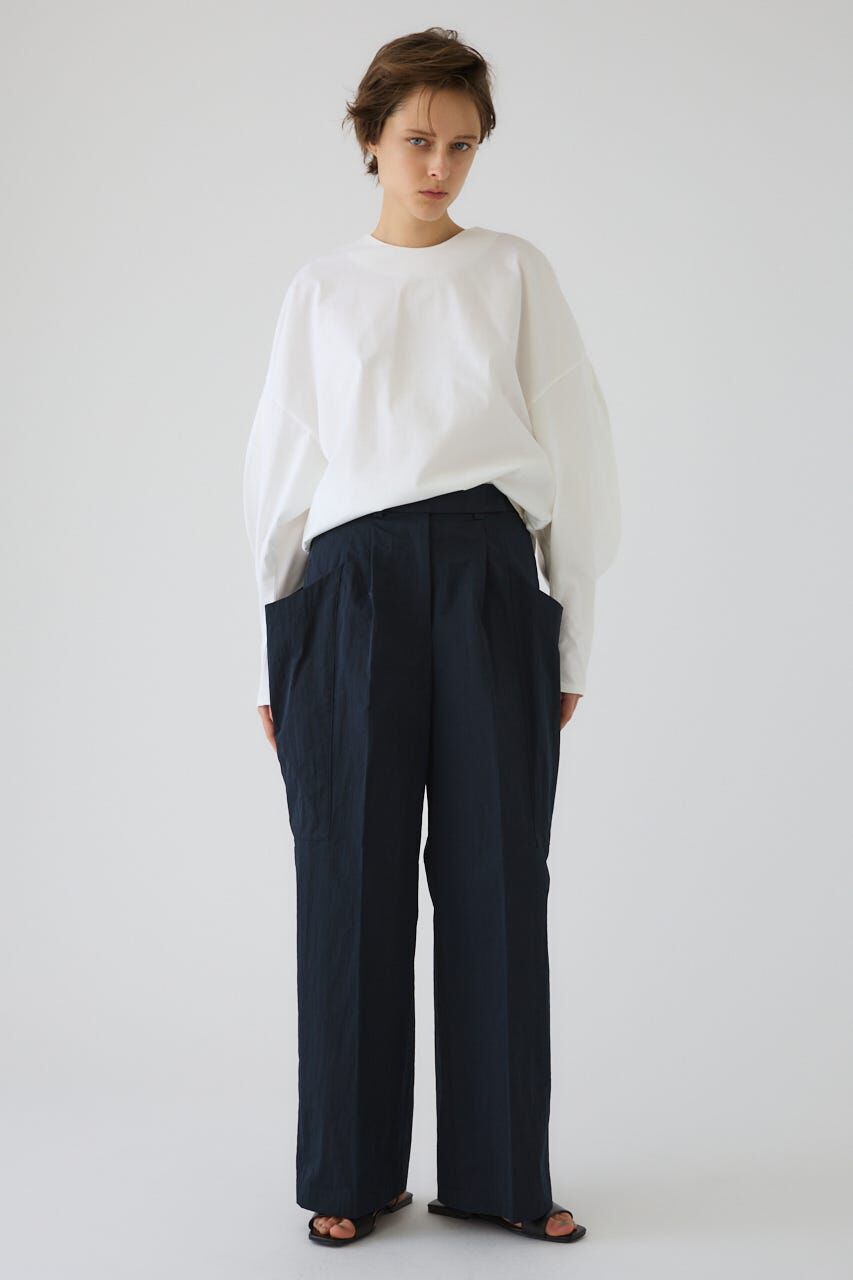 RIM.ARK 「Curved line cotton tops」|Tシャツ・カットソー|