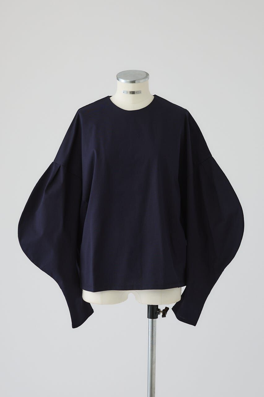 RIM.ARK 「Curved line cotton tops」|Tシャツ・カットソー|NVY