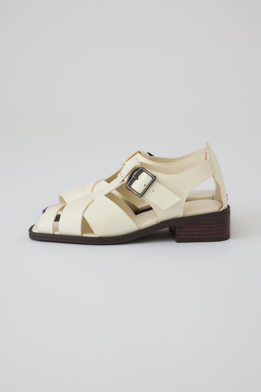 RIM.ARK 「Leather cage sandal」|サンダル|