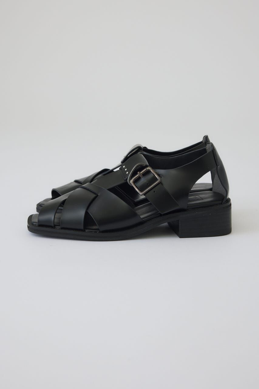 RIM.ARK 「Leather cage sandal」|サンダル|