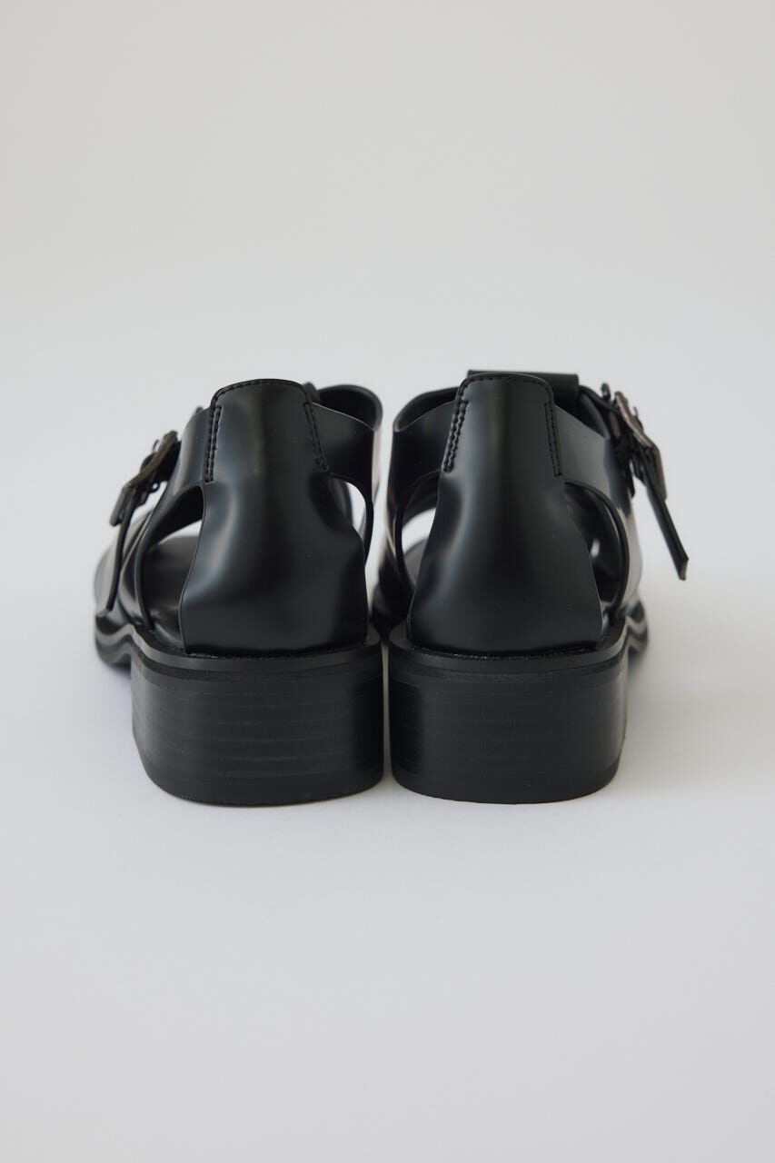 RIM.ARK 「Leather cage sandal」|サンダル|