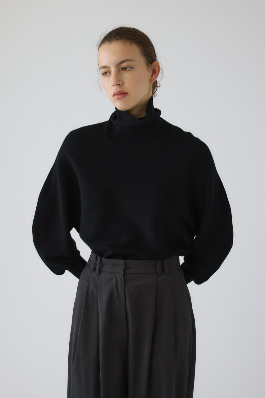 RIM.ARK 「Dolman wide washable knit」|ニット・セーター|BLK