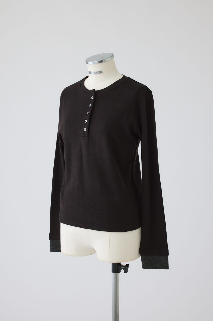 RIM.ARK 「Essential henley cut tops」|Tシャツ・カットソー|