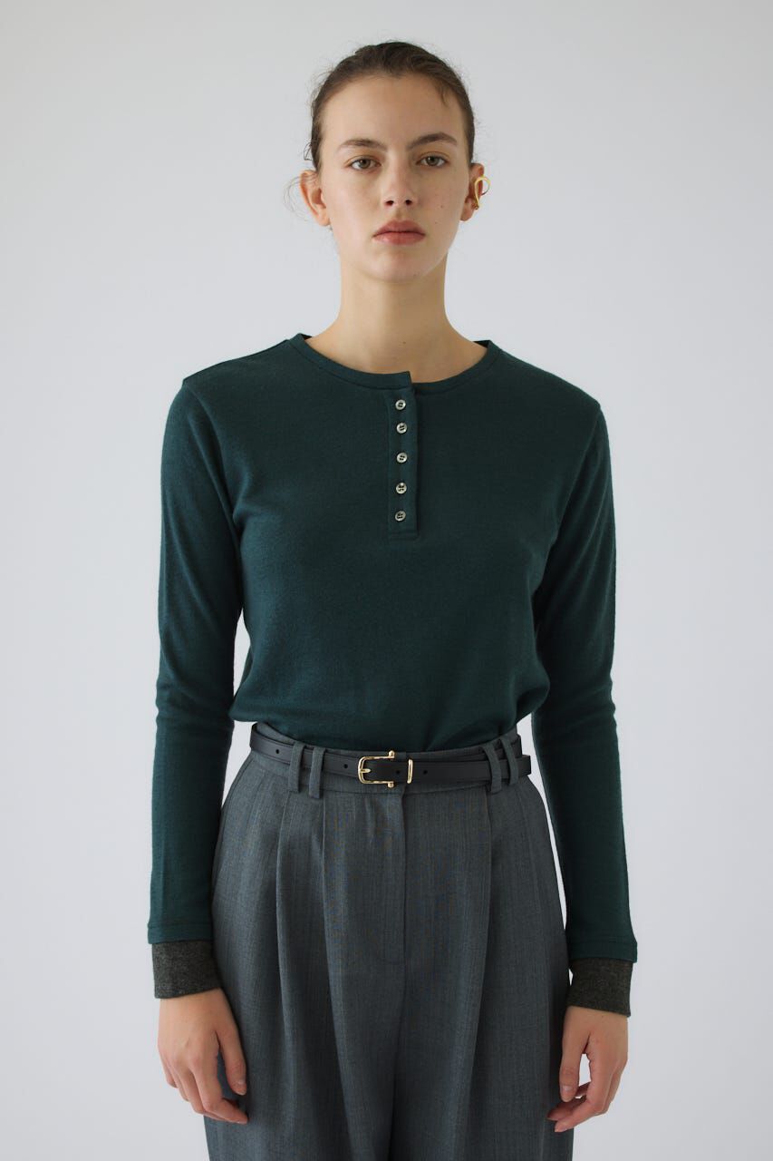 RIM.ARK 「Essential henley cut tops」|Tシャツ・カットソー|