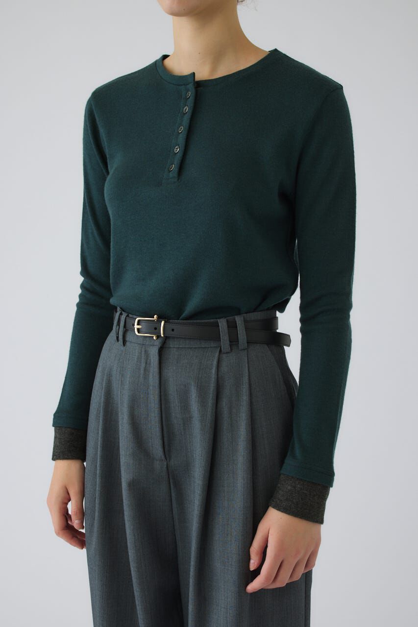 RIM.ARK 「Essential henley cut tops」|Tシャツ・カットソー|