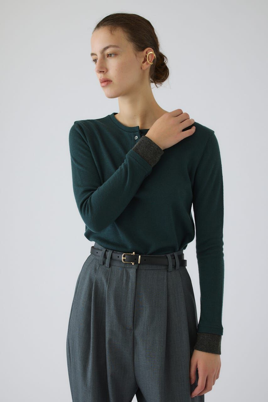 RIM.ARK 「Essential henley cut tops」|Tシャツ・カットソー|