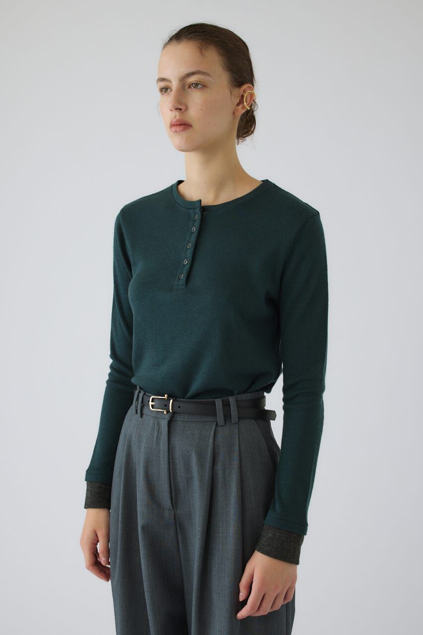 RIM.ARK 「Essential henley cut tops」|Tシャツ・カットソー|