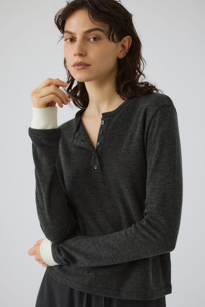 RIM.ARK 「Essential henley cut tops」|Tシャツ・カットソー|