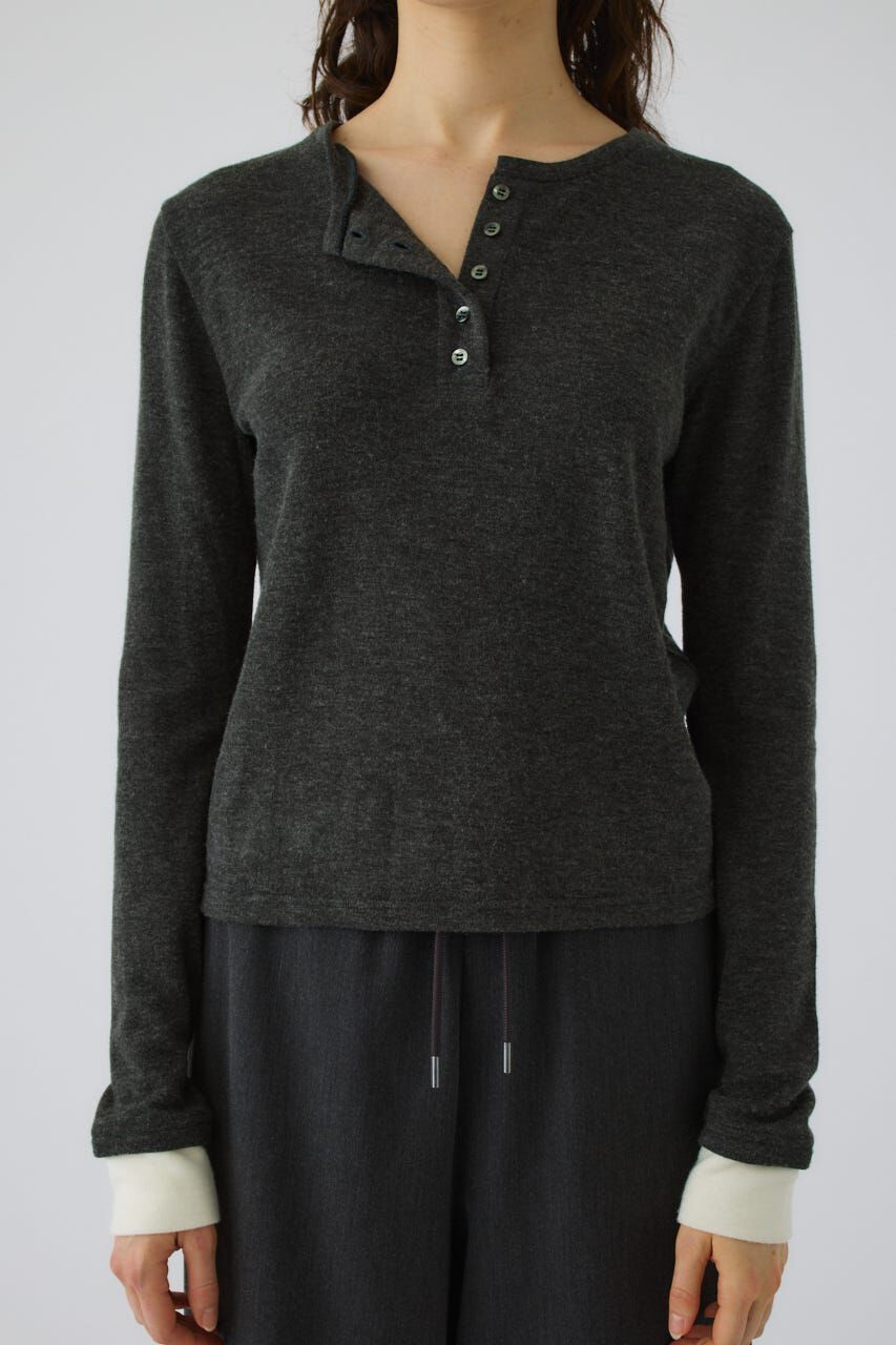 RIM.ARK 「Essential henley cut tops」|Tシャツ・カットソー|