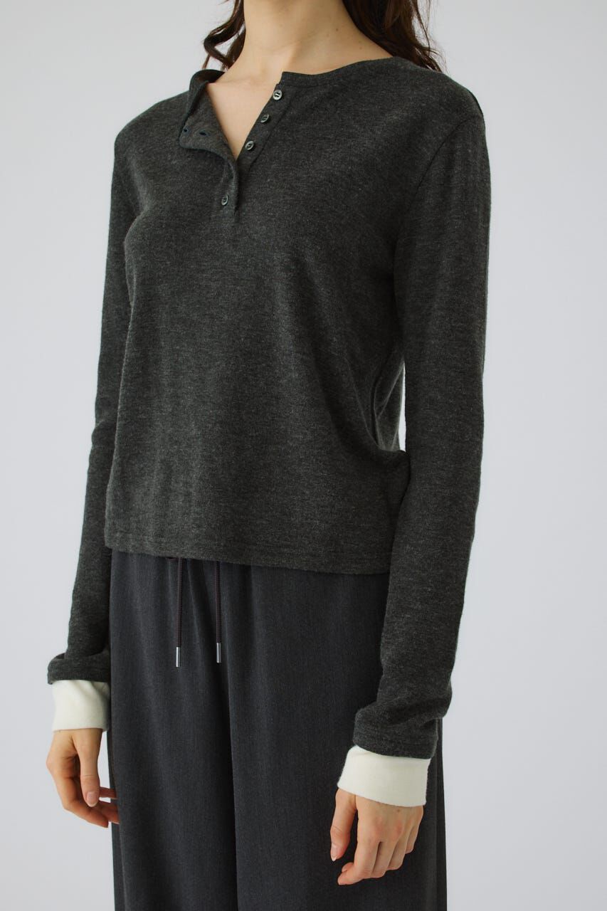 RIM.ARK 「Essential henley cut tops」|Tシャツ・カットソー|