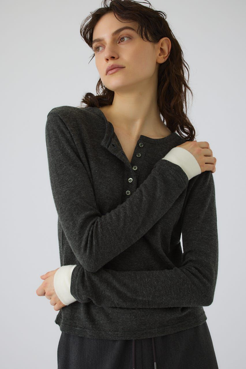 RIM.ARK 「Essential henley cut tops」|Tシャツ・カットソー|