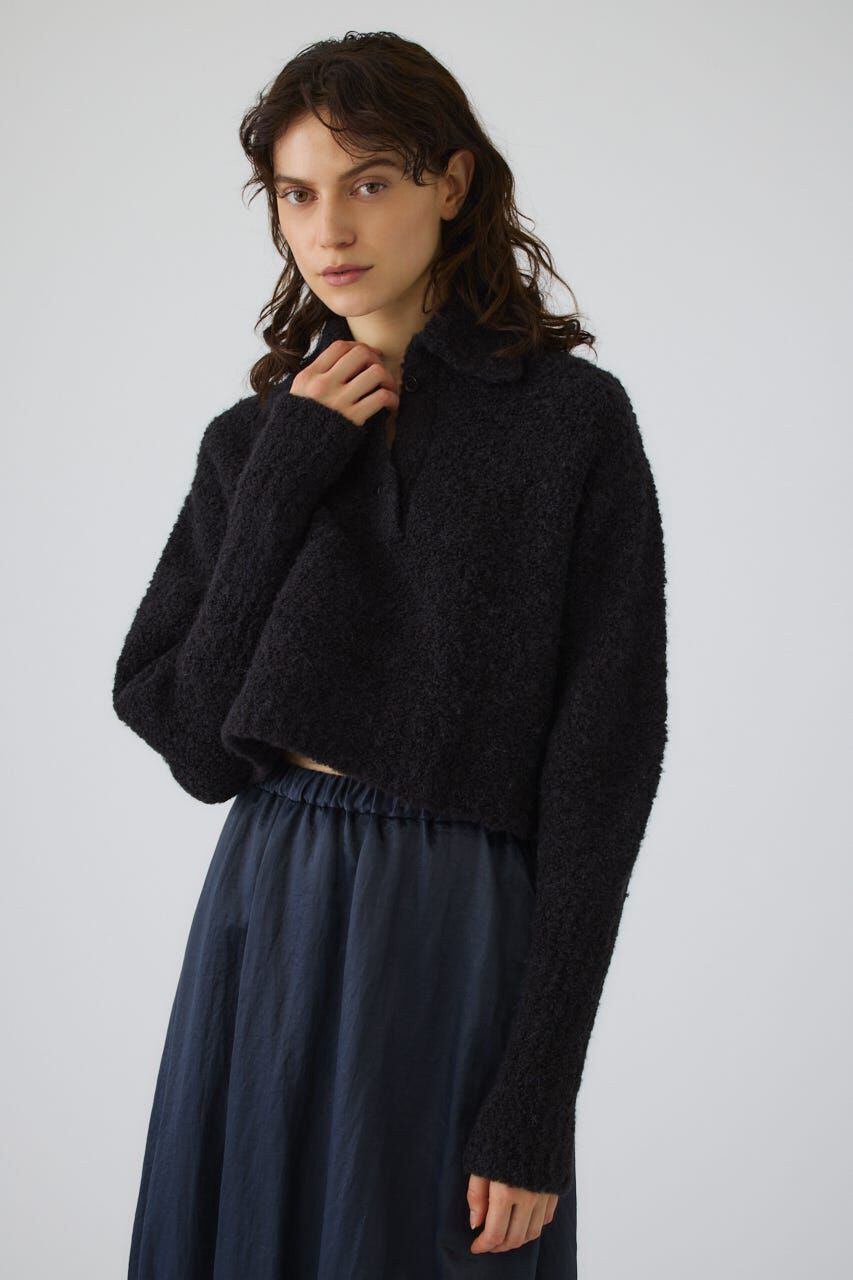 RIM.ARK 「Boucle short knit」|ニット・セーター|